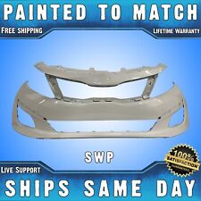 NEW *Painted SWP Snow White* Front Bumper Cover for 2014 2015 Kia Optima 14 15 picture