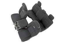 Rough Country Neoprene Front & Rear Seat Covers for 2019-2024 Ram 2500 - 91043 picture