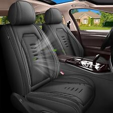 Car Front Row 2 Seat Covers Faux Leather Cushion For Nissan Pathfinder 2011-2024 picture