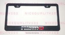 3D Nismo Performance Carbon Fiber Style Finished License Plate Frame Rust Free picture