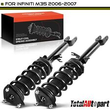 2x Complete Strut & Coil Spring Assembly for Infiniti M35 06-07 Front LH & RH picture