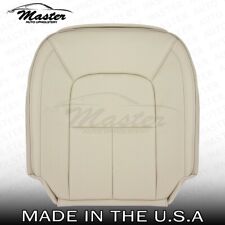 Replacement Fits 2008 - 2016 Volvo S80 Driver Bottom Perforated Beige Seat Cover picture