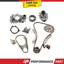 Timing Chain Kit Water Oil Pump Fit 02-07 GMC Hummer Isuzu Chevrolet 3.5 4.2 picture