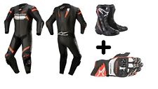 Customizable Alpinestars Missile 1-Piece & 2-Piece Motorcycle Leather Suit Set picture