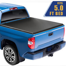 5FT Soft Tri-Fold for Toyota 2016-2024 Tacoma Tonneau Cover Truck Bed 60.5in picture