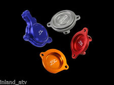 Zeta : Oil Filter Cover : Blue : 2007-14 WR250R & WR250X picture