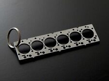 Keychain Cylinder Head Gasket for Cummins 6.7 - stainless steel brushed picture