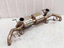 AFTERMARKET CAPRISTO VALVED X PIPE EXHAUST MUFFLER FOR 12 AUDI R8 5.2L V10 picture