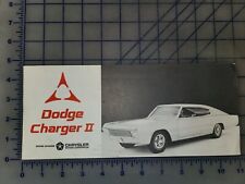 1965 Dodge Charger II Concept Brochure Original picture