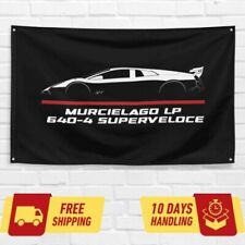 For Lamborghini Murcielago LP 640-4 SuperVeloce 2009-2010 Fans 3x5ft Flag Banner picture