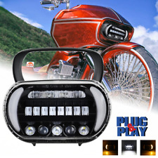 LED Projection Headlight DRL Turn Signal Lamp Plug&Play for Road Glide 2004-2013 picture