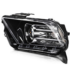 For Ford Mustang 2013 2014 Headlights Assembly Driver Left Side Black Housing picture