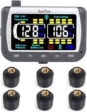 EEZTire-TPMS Real Time/24x7 Tire Pressure Monitoring System-6 Anti Theft Sensors picture