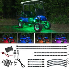 LEDGlow Million Color LED Golf Cart Underglow Kit w Wheel Well & Interior Lights picture