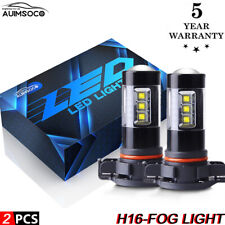 2PCS  6000K 5202/H16 LED Fog Lights For 07-15 Chevrolet Silverado 1500 2500 3500 picture