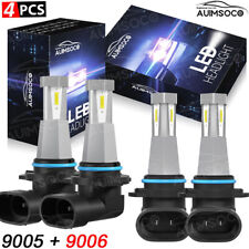 For Dodge Magnum 2005-2008 Led Headlight bright white 4Pcs High-Low beam combo picture