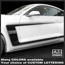 Ford Mustang 2015-2021 BOSS 302 Style Side C-Stripes Decals (Choose Color) picture