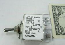 Sensata 25A Fully Sealed Aircraft Circuit Breaker Toggle Switches AP7-1R-36516-1 picture