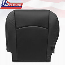 09-12 Fits Dodge Ram 1500 2500 Laramie Driver Bottom Perf Leather Cover BLACK picture