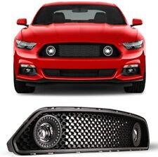 Fit For 2015 2016 2017 Ford Mustang Front Upper Mesh Grille W/ LED DRL Light picture