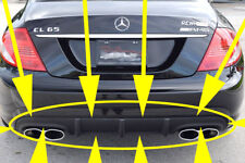 MERCEDES BENZ CL63 65 AMG REAR BUMPER LOWER DIFFUSER VALANCE COVER 08-10 GENUINE picture