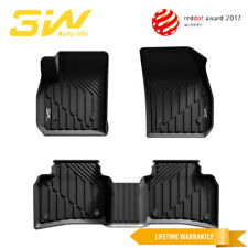 3W Floor Mats Fit for Cadillac XTS 2013-2019 TPE All Weather Car Floor Liner picture