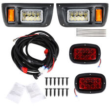 Golf Cart  LED Headlights & Tail Lights Kit For Club Car DS G&E Golf Cart 1993+ picture