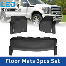 Floor Mats for 2012-2016 Ford F-250/F-350/F-450 SuperCrew Cab All Weather Liners picture