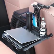 Car Seat Back Portable Tray Foldable Laptop Table Auto Desk Phone Holder picture