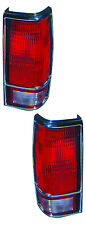 For 1982-1993 Chevrolet S10 S15 Sonoma Tail Light Set Driver and Passenger Side picture