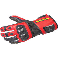 Scorpion SG3 MK II Leather Motorcycle Gloves Red/Black Men's XXXL/3XL Was$134.95 picture
