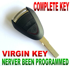 RARE NEW VIRGIN KEY FOR 911 BOXSTER CAYMAN NEW REMOTE CHIP KEYLESS ENTRY FOB 2BT picture