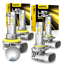 AUXITO 9005 9006 H11 H8 T10 LED Bulbs Combo Headlight High Low Beam FOG LIGHT EA picture