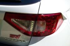 FOR 08-14 WRX STi Hatchback Tail Light PRECUT CUTOUT REDOUT TINT Vinyl Overlays picture