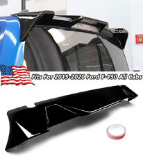 Gloss Black Rear Trunk Roof Spoiler Wing ABS For 2015-2020 Ford F-150 All Cabs picture