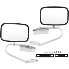 Pair Set RH + LH Side Fold Manual Mirrors For 1988-96 Ford F450 Truck picture