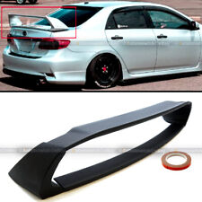 Fit 09-13 Toyota Corolla JDM ABS Unpainted Mugen Style 4Pic Trunk Wing Spoiler picture
