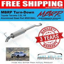 MBRP 3in Turn Down Cat-Back 2016-17-18-19 Tacoma 3.5L Aluminized Steel S5339AL picture