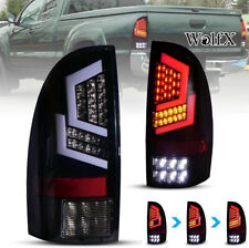 Pair LED Tail Lights For 2005-2008 2009-2015 Toyota Tacoma Sequential Brake Lamp picture