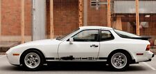 Negative Stripe Custom Side Decals for Porsche 1982-1991 944 S Carrera GT Turbo picture