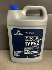 1 GAL Acura OEM Type 2 Coolant/Antifreeze Blue Extended Life NEW SEALED Honda picture
