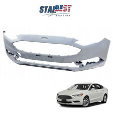 Front Bumper Cover for 2017-2018 Ford Fusion 17-18 Primered Plastic Black New picture