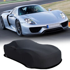 Car Satin Soft Stretch Indoor Cover Scratch Dustproof Protection For Porsche 918 picture
