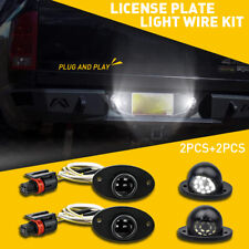 Fit 1994-2001 Dodge RAM 1500 2500 3500 LED License Plate Light Lens Lamp w/ wire picture