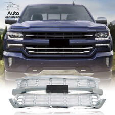 Front Upper Grill Chrome Grille For 2016-2018 Chevrolet Silverado 1500 84602489 picture
