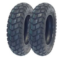 MMG SET OF TWO: Tire 130/90-10 Tubeless Front/Rear Motorcycle Scooter Moped picture