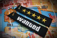 5 Star Wanted Level GTA Keychain, Embroidered picture