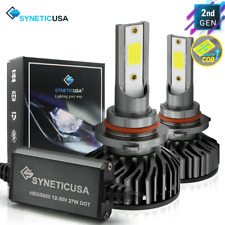 Syneticusa 9005 LED Headlight COB Bulbs Conversion Kit 6000K White picture