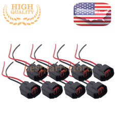 8x EV6 EV14 USCAR Fuel Injector Connector Pigtail Wire For Dodge LS2 LS3 GM Ford picture