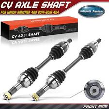 2x Front Left & Right CV Axle Assembly w/o IRS for Honda Rancher 420 2014-2016 picture
